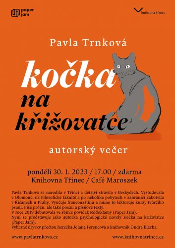 Knihovna Třinec - Pavla Trnková: Kočka na křižovatce