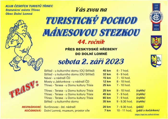 Dálkový pochod Mánesovou stezskou