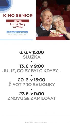 Senior program na červen