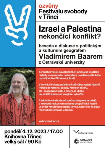 Ozvěny Festivalu svobody - Izrael a Palestina nekončící konflikt?