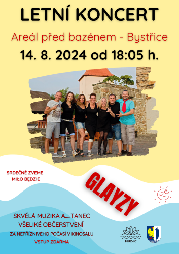 LETNÍ KONCERT: GLAYZY