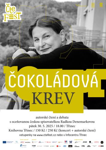ČteFest - Radka Denemarková: Čokoládová krev