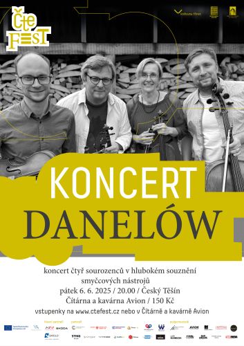 ČteFest - Kwartet Danelów