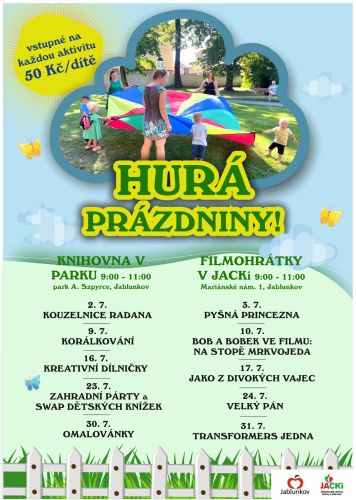 HURÁ PRÁZDNINY!