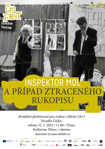ČteFest - Inspektor Mol a případ ztraceného rukopisu