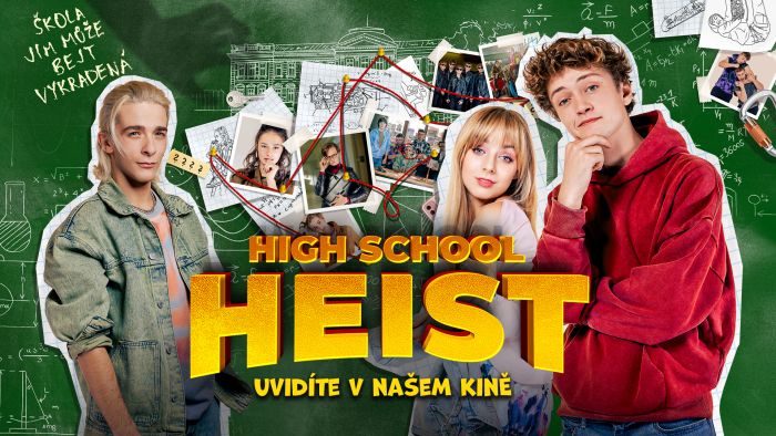 Kino Kosmos na cestách - Letní kino - STARS - High school heist - Z DŮVODU NEPŘÍZNI POČASÍ ZRUŠENO