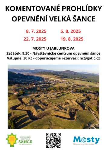 Komentovaná prohlídka  opěvnění Velké šance