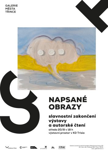 Dernisáž výstava Napsané obrazy a autorské čtení