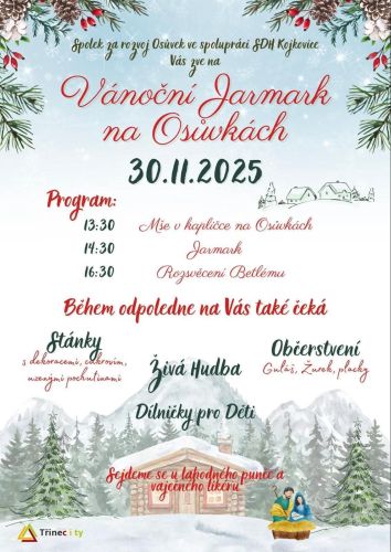 Vánoční Jarmark na Osůvkách