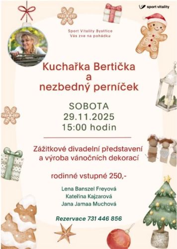 Kuchařka Bertička a nezbedný perníček