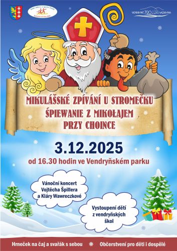 Mikulášské zpívání u stromečku