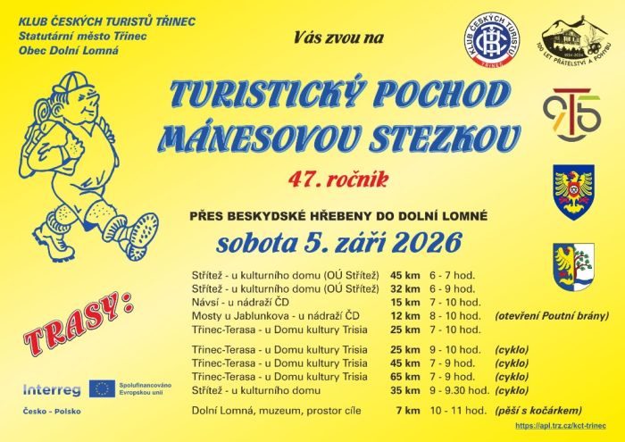 Dálkový pochod Mánesovou stezkou