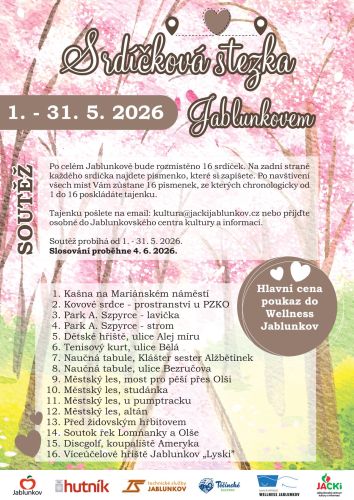 Srdíčková stezka Jablunkovem