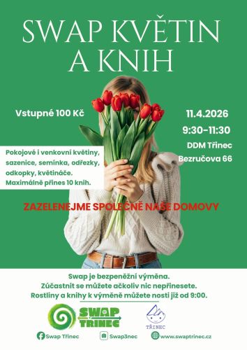 SWAP KVĚTIN A KNIH