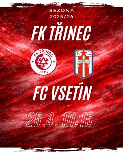 FK Třinec - FC FASTAV VSETÍN
