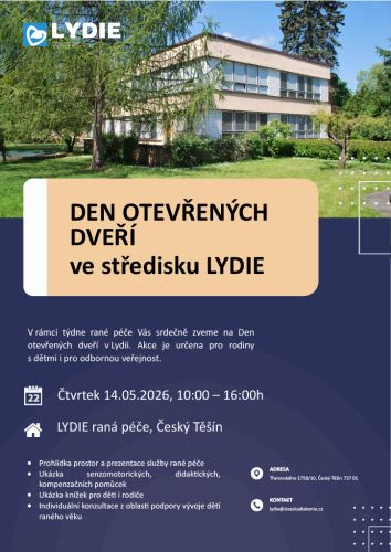 Den otevřených dveří ve středisku Lydie