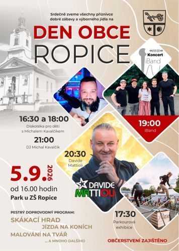 Den obce Ropice
