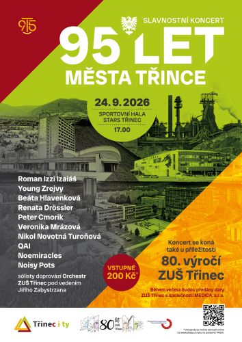 Slavnostní koncert 95 let města Třince