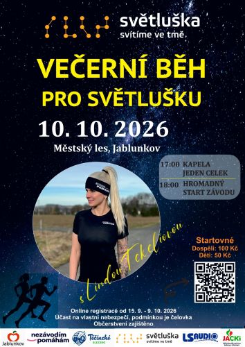 VEČERNÍ BĚH PRO SVĚTLUŠKU 